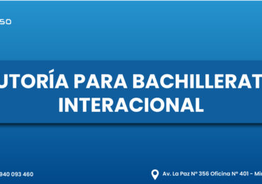 TUTORÍA PARA BACHILLERATO INTERNACIONAL