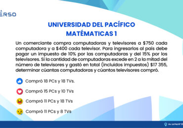 PROGRAMA DE PREPARACIÓN para la UNIVERSIDAD DEL PACÍFICO UP