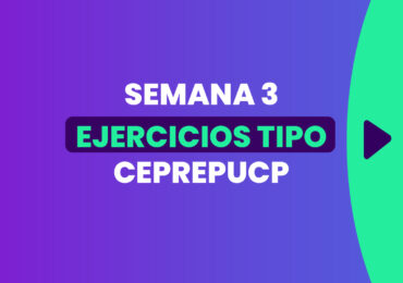 Semana 3 de nivelación CEPREPUCP