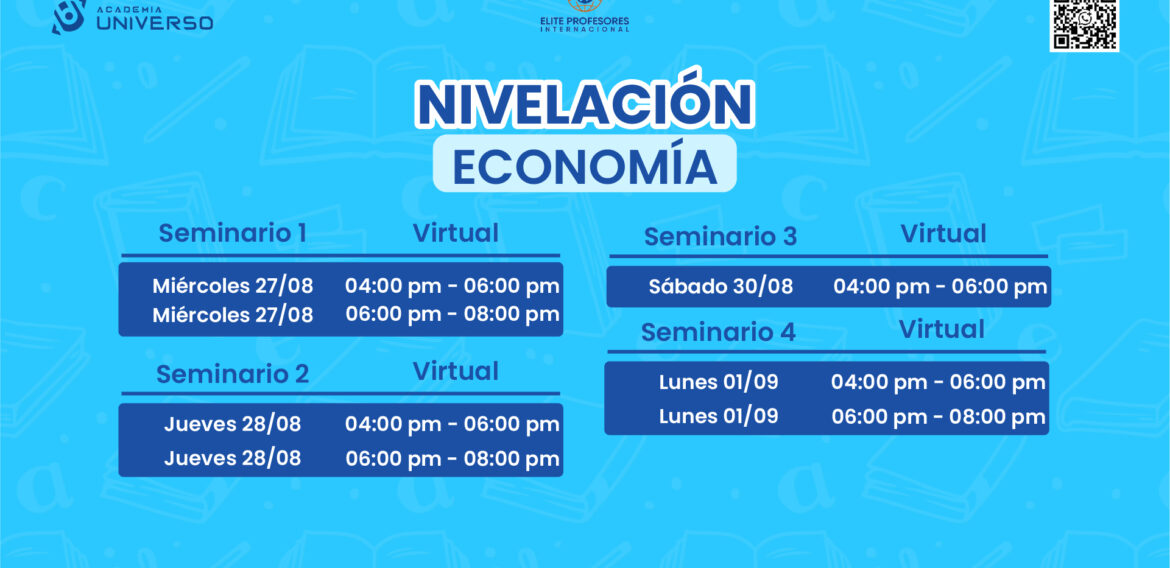 ¿Eres estudiante de la Universidad del Pacífico (UP) y necesitas reforzar Economía?