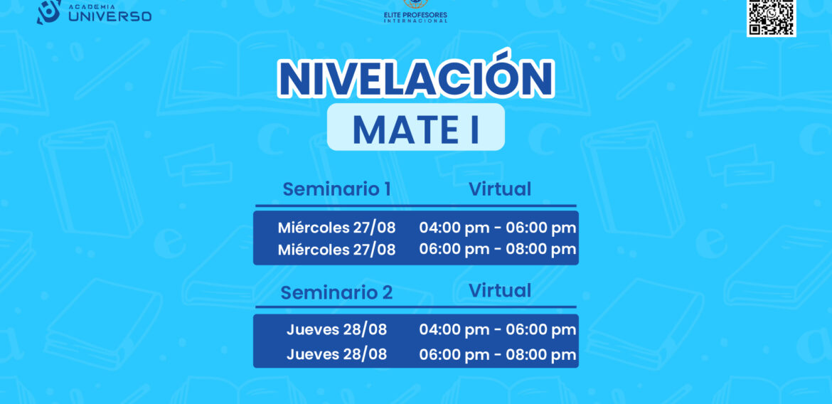 ¿Eres estudiante de la Universidad del Pacífico (UP) y necesitas reforzar Matemática I?