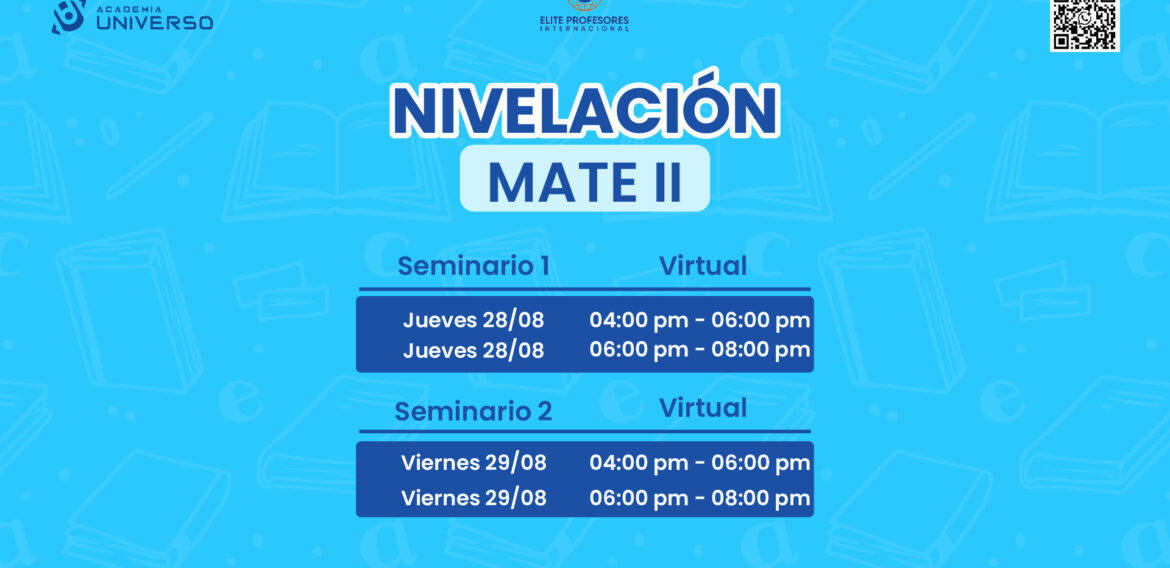 ¿Eres estudiante de la Universidad del Pacífico (UP) y necesitas reforzar Matemática II?