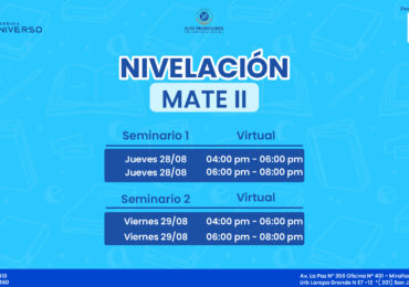 ¿Eres estudiante de la Universidad del Pacífico (UP) y necesitas reforzar Matemática II?