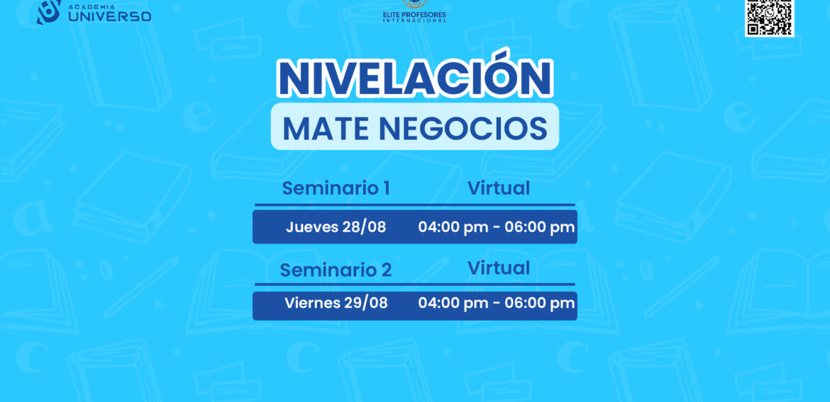 ¿Eres estudiante de la Universidad del Pacífico (UP) y necesitas reforzar Matemática para los negocios?