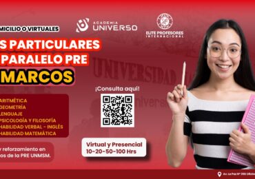 📚🔥 CLASES PARTICULARES – CICLO PARALELO PRE SAN MARCOS 🎓 